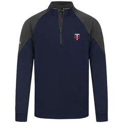 Minnesota Twins Levelwear Cadet Insignia 2.0 Raglan Quarter-Zip Jacket - Navy - MLB Discount