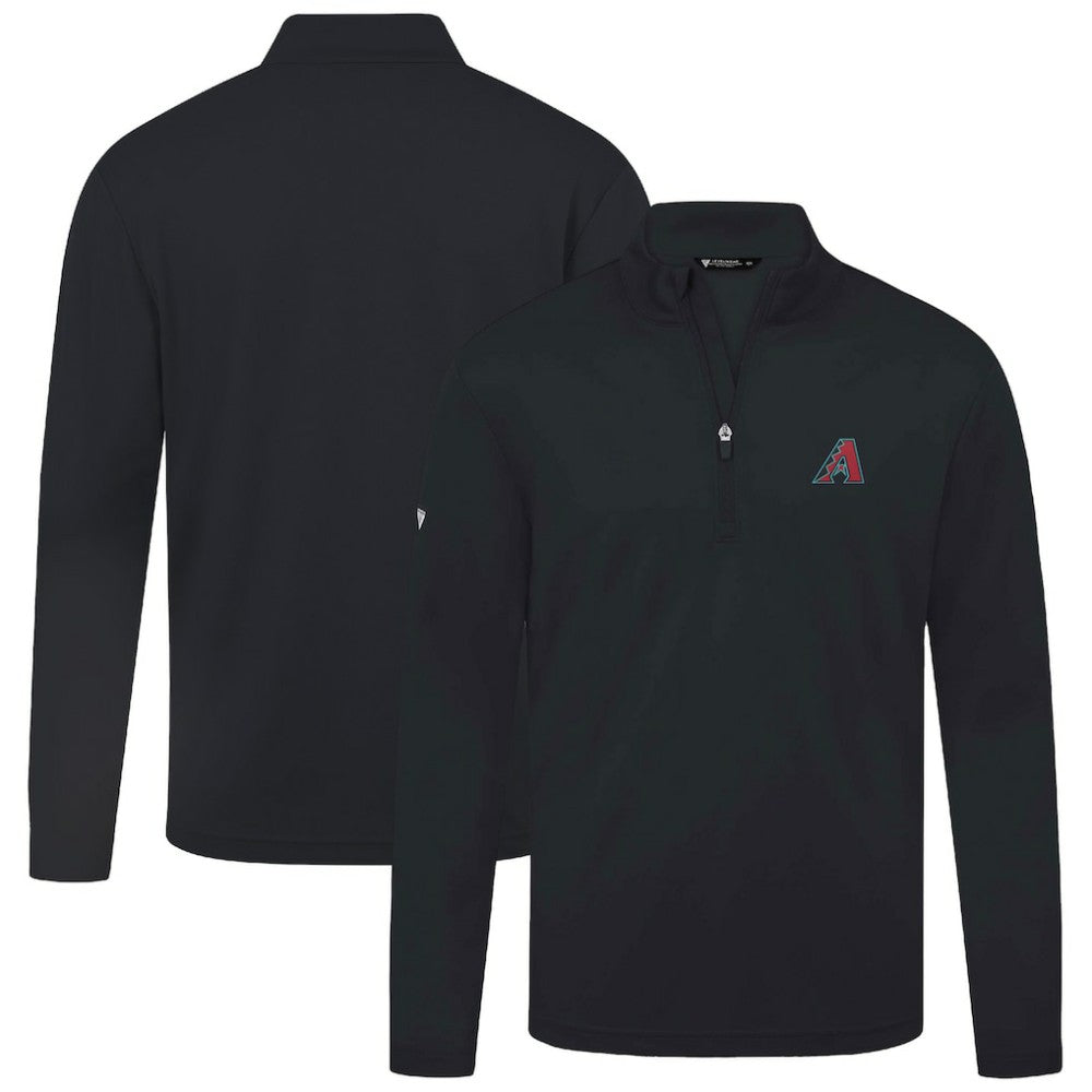 Arizona Diamondbacks Levelwear Heron Insignia 2.0 Quarter-Zip Jacket - Black - MLB on Sale