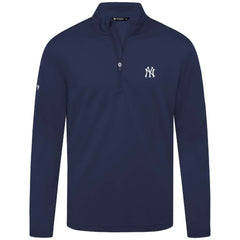 New York Yankees Levelwear Heron Insignia 2.0 Quarter-Zip Jacket - Navy - MLB Lifestyle