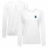 Kansas City Royals Levelwear Women's Sequoia Primary Logo Long Sleeve T-Shirt - White - MLB Online