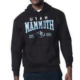 Utah Mammoth Starter Retro Graphic Fleece Pullover Hoodie - Black - NHL 201983143
