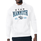 Utah Mammoth Starter Retro Graphic Fleece Pullover Hoodie - White - NHL 201983144