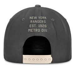 New York Rangers Fanatics Closer Adjustable Hat - Charcoal - NHL 201984032