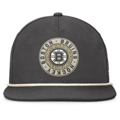 Boston Bruins Fanatics Closer Adjustable Hat - Charcoal - NHL 201984033