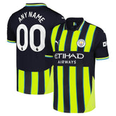 Manchester City 2024/25 Away Replica Custom Jersey Navy - Puma sale