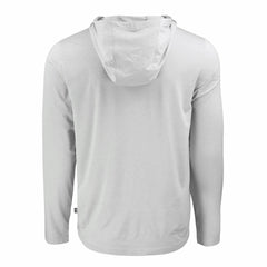 Cincinnati Reds Cutter & Buck Coastline Epic Comfort Recycled Eco Hoodie Long Sleeve T-Shirt - Gray - MLB Online
