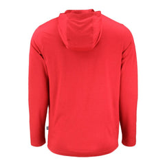 Chicago Cubs Cutter & Buck Coastline Epic Comfort Recycled Eco Hoodie Long Sleeve T-Shirt - Red - MLB Online