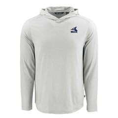 Chicago White Sox Cutter & Buck Coastline Epic Comfort Recycled Eco Hoodie Long Sleeve T-Shirt - Gray - MLB on Sale