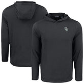 Colorado Rockies Cutter & Buck Coastline Epic Comfort Recycled Eco Hoodie Long Sleeve T-Shirt - Black - MLB Sale