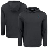 Miami Marlins Cutter & Buck Coastline Epic Comfort Recycled Eco Hoodie Long Sleeve T-Shirt - Black - MLB Discount