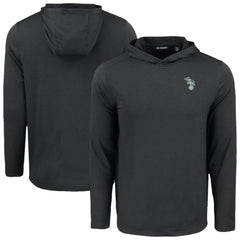 Athletics Cutter & Buck Coastline Epic Comfort Recycled Eco Hoodie Long Sleeve T-Shirt - Black - MLB Online