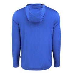 Philadelphia Phillies Cutter & Buck Coastline Epic Comfort Recycled Eco Hoodie Long Sleeve T-Shirt - Royal - MLB Lifestyle