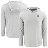 San Francisco Giants Cutter & Buck Coastline Epic Comfort Recycled Eco Hoodie Long Sleeve T-Shirt - Gray - MLB on Sale