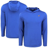 Toronto Blue Jays Cutter & Buck Coastline Epic Comfort Recycled Eco Hoodie Long Sleeve T-Shirt - Royal - MLB Sale