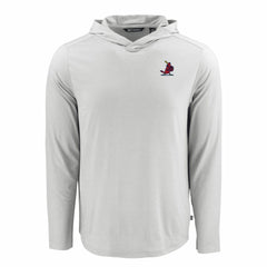 St. Louis Cardinals Cutter & Buck Coastline Epic Comfort Recycled Eco Hoodie Long Sleeve T-Shirt - Gray - MLB Lifestyle