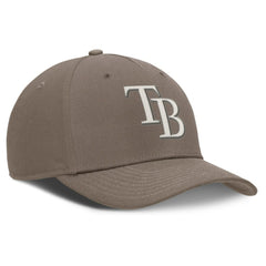 Tampa Bay Rays Nike Rise Performance Adjustable Hat - Brown - Nike Lifestyle