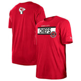 Kansas City Chiefs New Era 3rd Down High Density Print T-Shirt Red