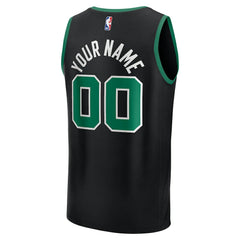 Boston Celtics Fast Break Custom Jersey Statement Edition Black | Fanatics
