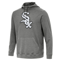 Chicago White Sox Antigua Cloud Pullover Hoodie - Heather Black - MLB Online