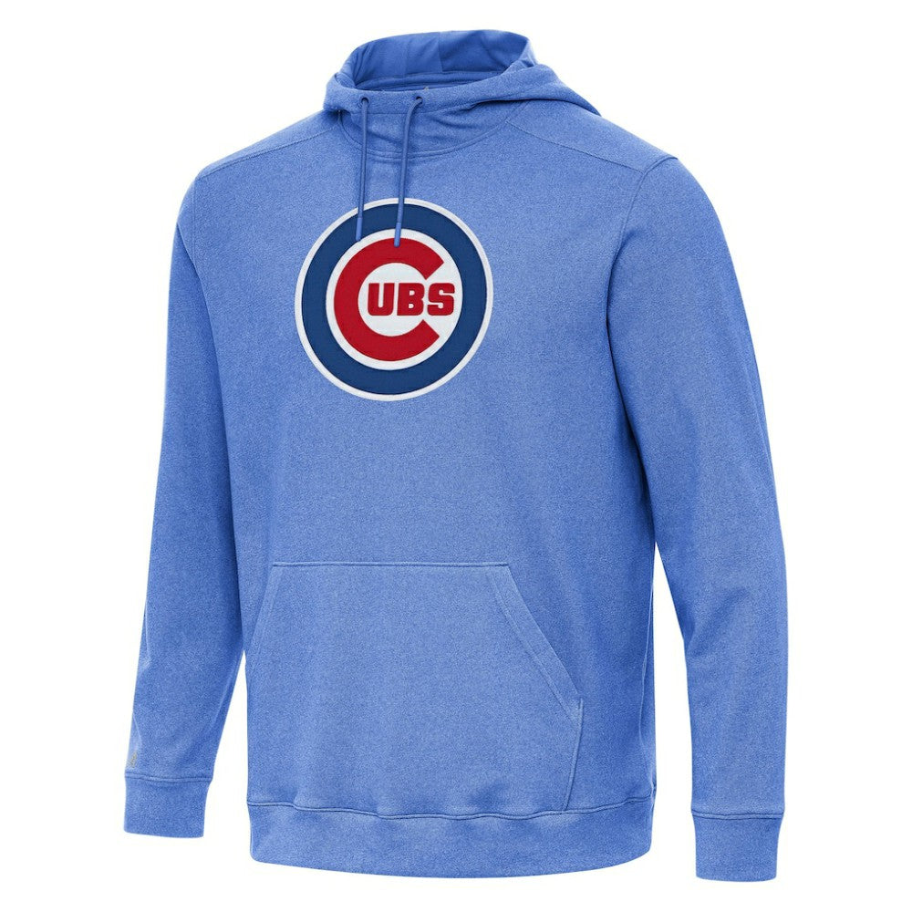 Chicago Cubs Antigua Cloud Pullover Hoodie - Heather Royal - MLB Discount