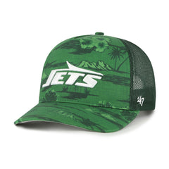 47 brand New York Jets '47 Fiji Trucker Adjustable Hat Green
