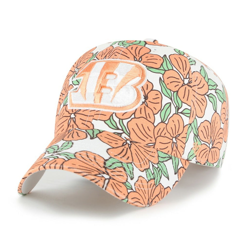 47 brand Cincinnati Bengals '47 Women's Florentina Clean Up Adjustable Hat White