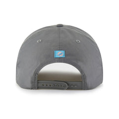 47 brand Miami Dolphins '47 Suburbia Hitch Adjustable Hat Gray