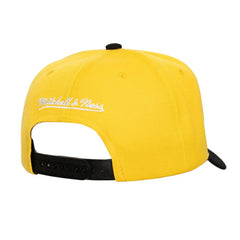 Boston Bruins Mitchell & Ness Underarch Two-Tone Pro Crown Snapback Hat - Gold/Black - NHL 201994432