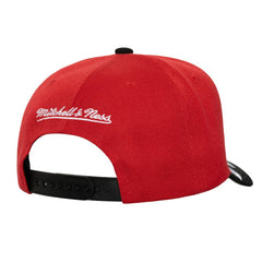 New Jersey Devils Mitchell & Ness Underarch Two-Tone Pro Crown Snapback Hat - Red/Black - NHL 201994434