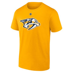 Steven Stamkos Nashville Predators Fanatics Authentic Stack Name & Number T-Shirt - Gold - NHL 201994515