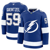 Jake Guentzel Tampa Bay Lightning Fanatics Home Premium Jersey - Blue - NHL 201994744