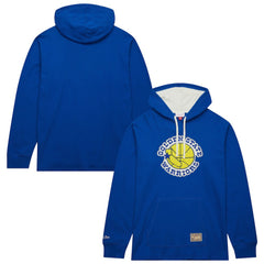 Golden State Warriors Hardwood Classics Lightweight Thermal Pullover Hoodie for sale Royal | Mitchell & Ness outlet