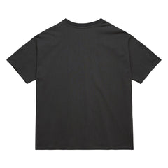 Los Angeles Lakers Women's Hardwood Classics Oversized Boyfriend T-Shirt Charcoal | Mitchell & Ness