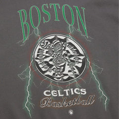 Boston Celtics Women's Hardwood Classics Lightweight Pullover Sweatshirt Charcoal | Mitchell & Ness discount