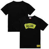San Antonio Spurs Hardwood Classics Neon Nights Premium T-Shirt Black | Mitchell & Ness for sale