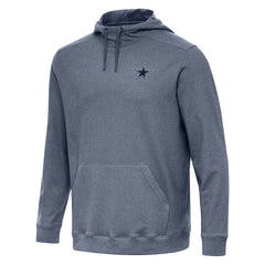 Dallas Cowboys Antigua Cloud Pullover Hoodie Heather Navy