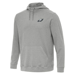 Philadelphia Eagles Antigua Cloud Pullover Hoodie Heather Gray