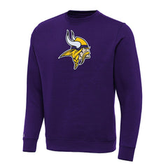 Minnesota Vikings Antigua Victory Pullover Sweatshirt Purple