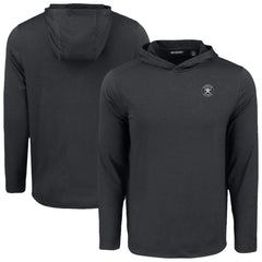 Houston Astros Cutter & Buck Coastline Epic Comfort Eco Recycled Long Sleeve Hoodie T-Shirt - Black - MLB Discount