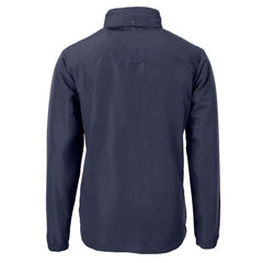 New York Yankees Cutter & Buck Charter Eco Recycled Full-Zip Hoodie Jacket - Navy - MLB Sale
