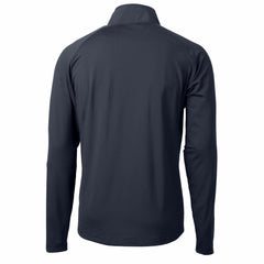 Los Angeles Dodgers Cutter & Buck Adapt Eco Hybrid Raglan DryTec Quarter-Zip Jacket - Navy - MLB on Sale