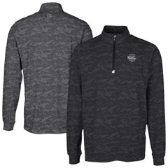 Philadelphia Phillies Cutter & Buck Traverse Eco Camo Tri-Blend DryTec Quarter-Zip Top - Black - MLB Online