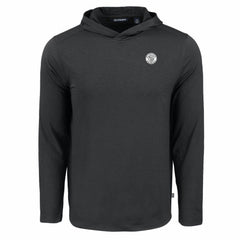Milwaukee Brewers Cutter & Buck Coastline Epic Comfort Eco Recycled Hoodie T-Shirt - Black - MLB Sale