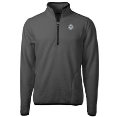 Washington Nationals Cutter & Buck Cascade Eco Fleece Quarter-Zip Jacket - Gray - MLB on Sale