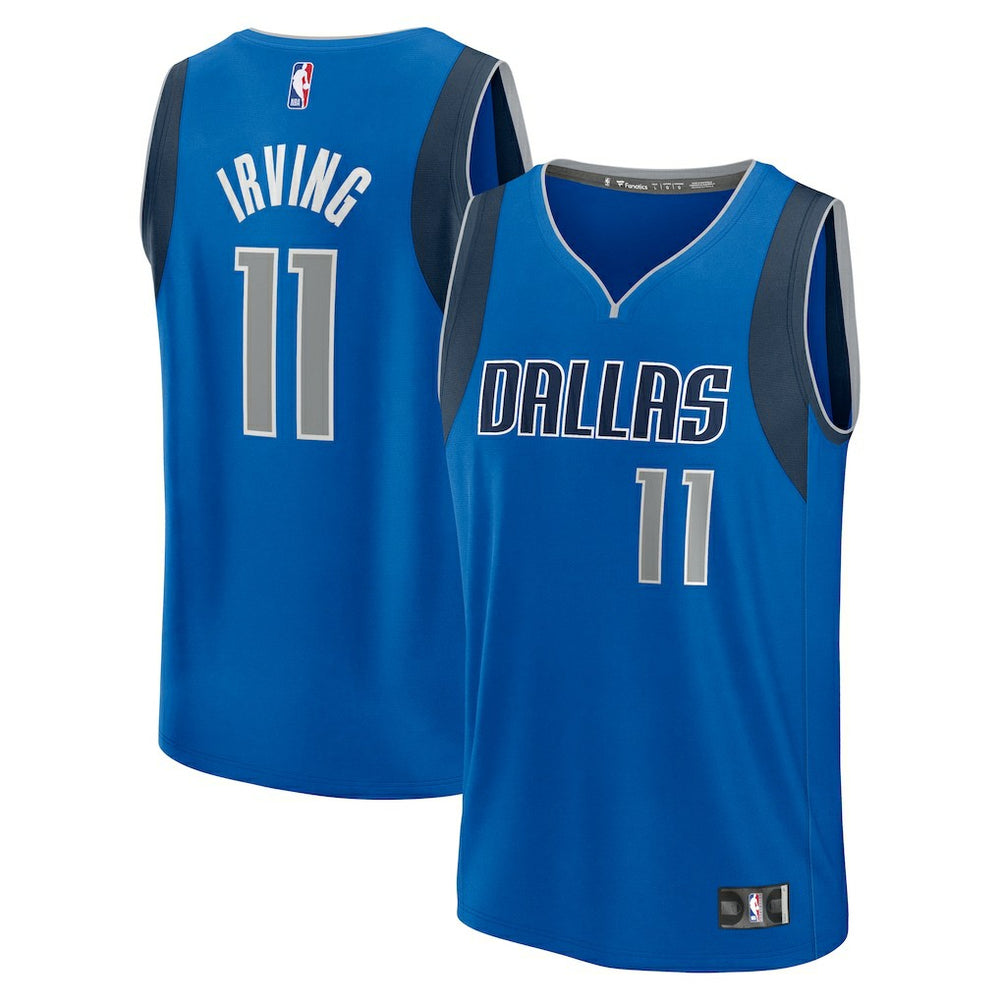 Kyrie Irving Dallas Mavericks Fast Break Replica Player Jersey for sale Icon Editi- Blue | Fanatics online