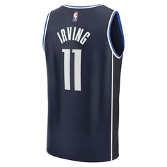 Kyrie Irving Dallas Mavericks Fast Break Replica Player Jersey for sale Statement Editi- Navy | Fanatics Near Me