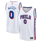 Tyrese Maxey Philadelphia 76ers Youth Fast Break Replica Player Jersey Association Edition White | Fanatics Near Me