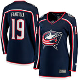 Adam Fantilli Columbus Blue Jackets Fanatics Women's Home Premier Breakaway Player Jersey Breakaway Jersey - Navy - NHL 202015232