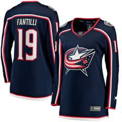 Adam Fantilli Columbus Blue Jackets Fanatics Women's Home Premier Breakaway Player Jersey Breakaway Jersey - Navy - NHL 202015232