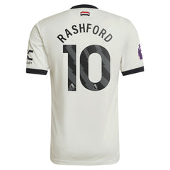 Marcus Rashford Manchester United Originals 2024/25 Third Jersey Cream - Adidas outlet